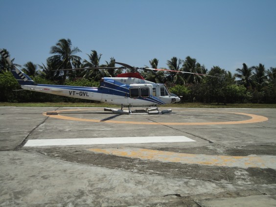 Heliport at Yanam (Andhra Pradesh)