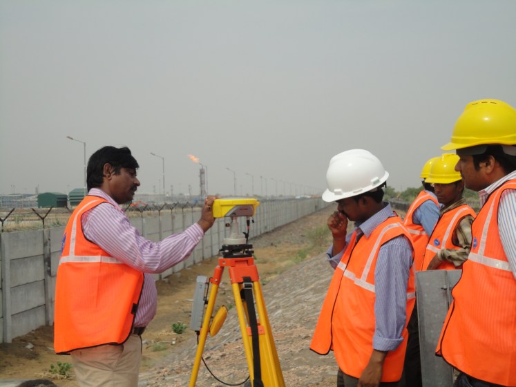 OLS Survey by DGPS at Cairn India Ltd, Barmer