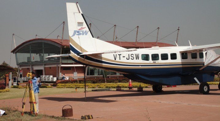 OLS Survey Work at JSW Vijayanagar Airport
